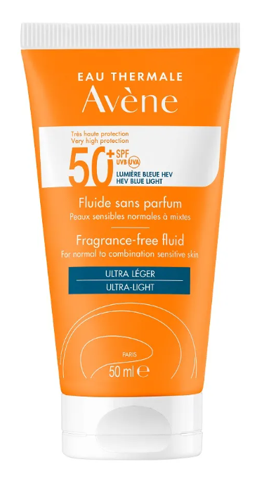 AVENE Solare 50+ Emulsione Fluida 50ml Senza Profumo